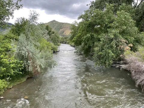Clear Creek west of Washington Avenue, Golden, Colorado
