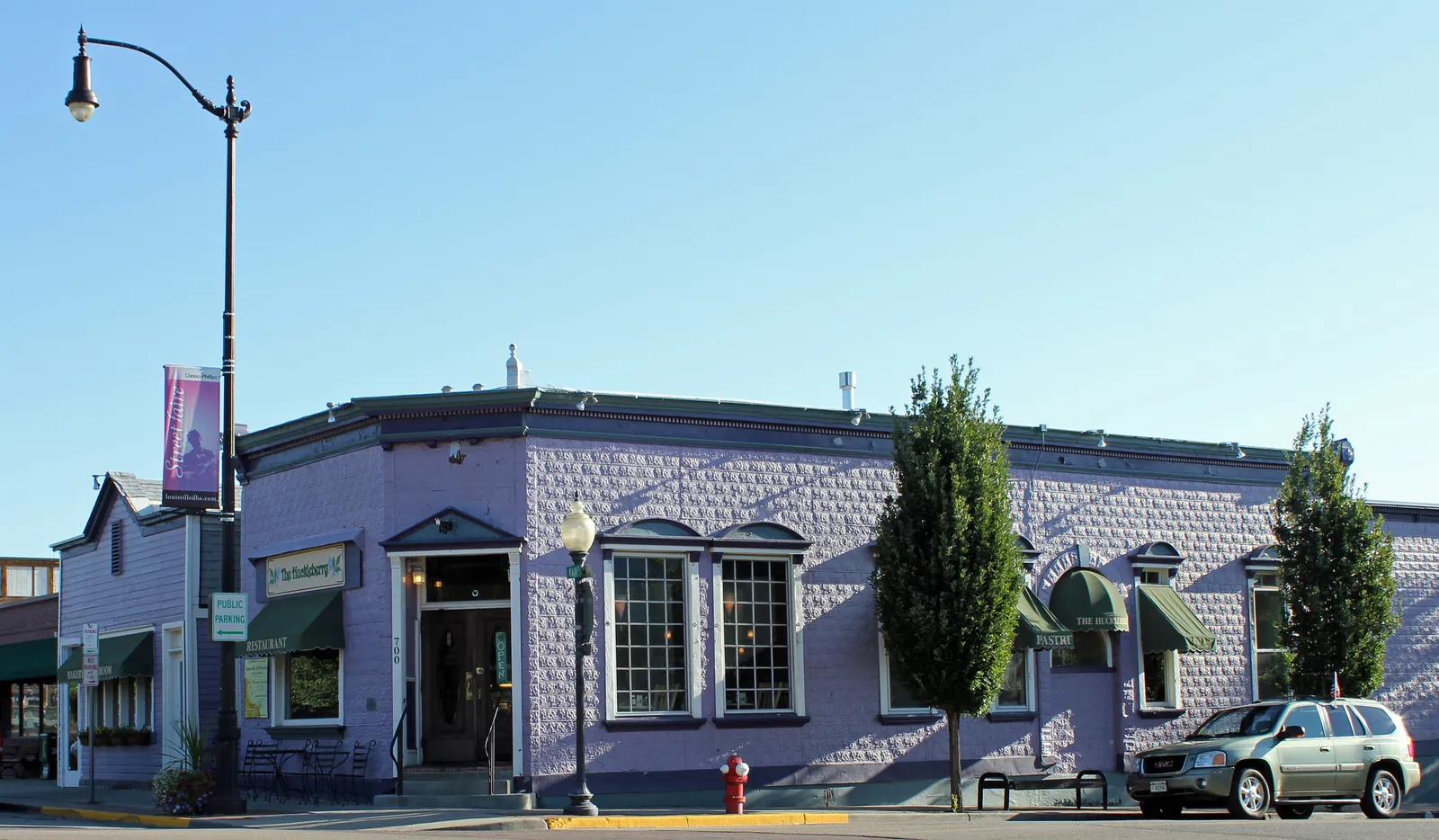 Historic downtown Main Street, Louisville, Colorado