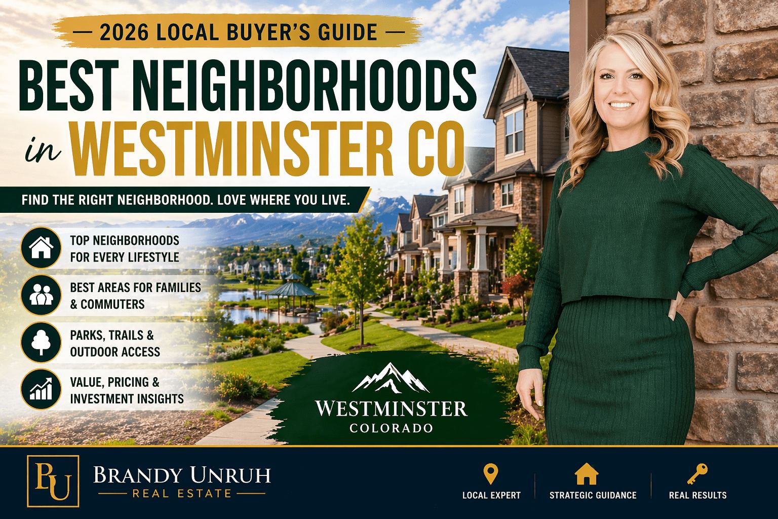 Neighborhoods in Westminster, Colorado