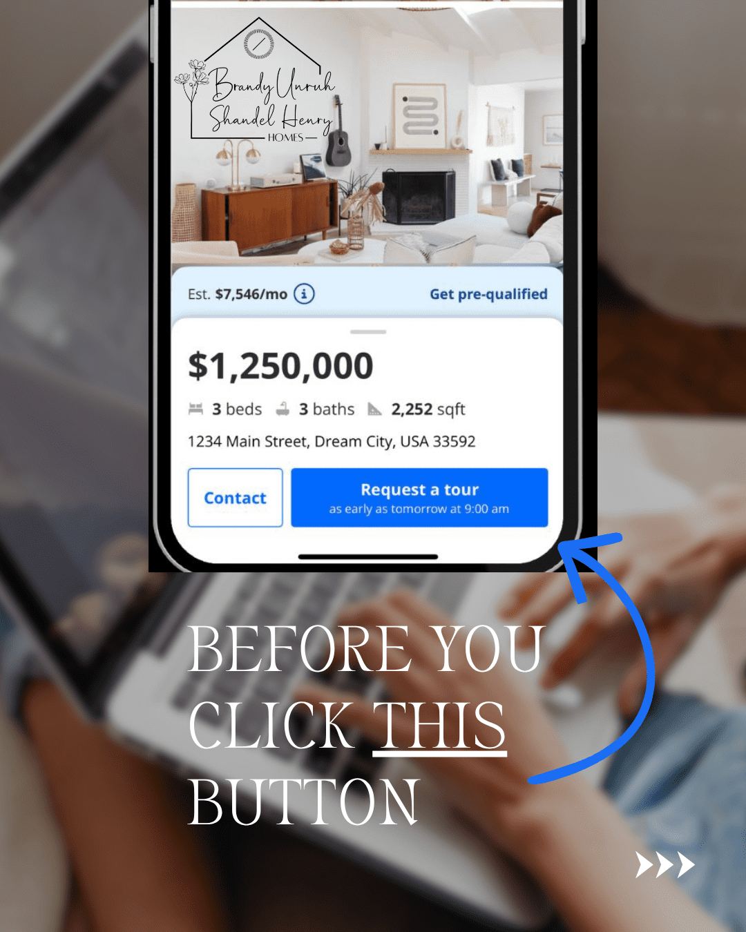 zillow request tour - 1-1